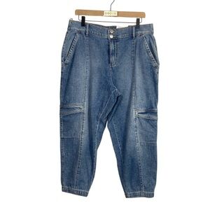 SONOMA denim capri cargo & side pockets / Womens 14